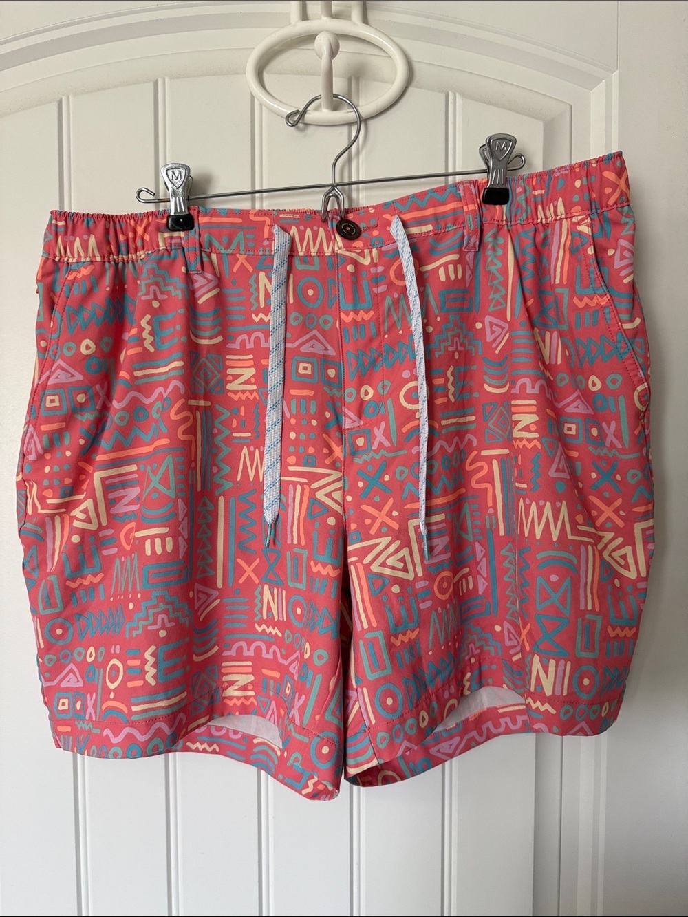 Chubbies - The Dawn Patrols 6" Swim Trunk - Coral - Size XXL - Good Condition!